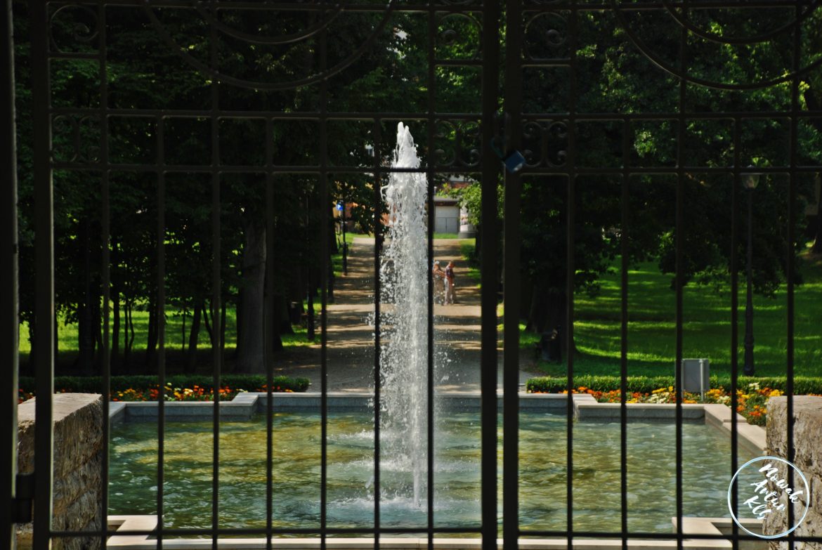Kluczborski Park- spacer w gorącą niedzielę