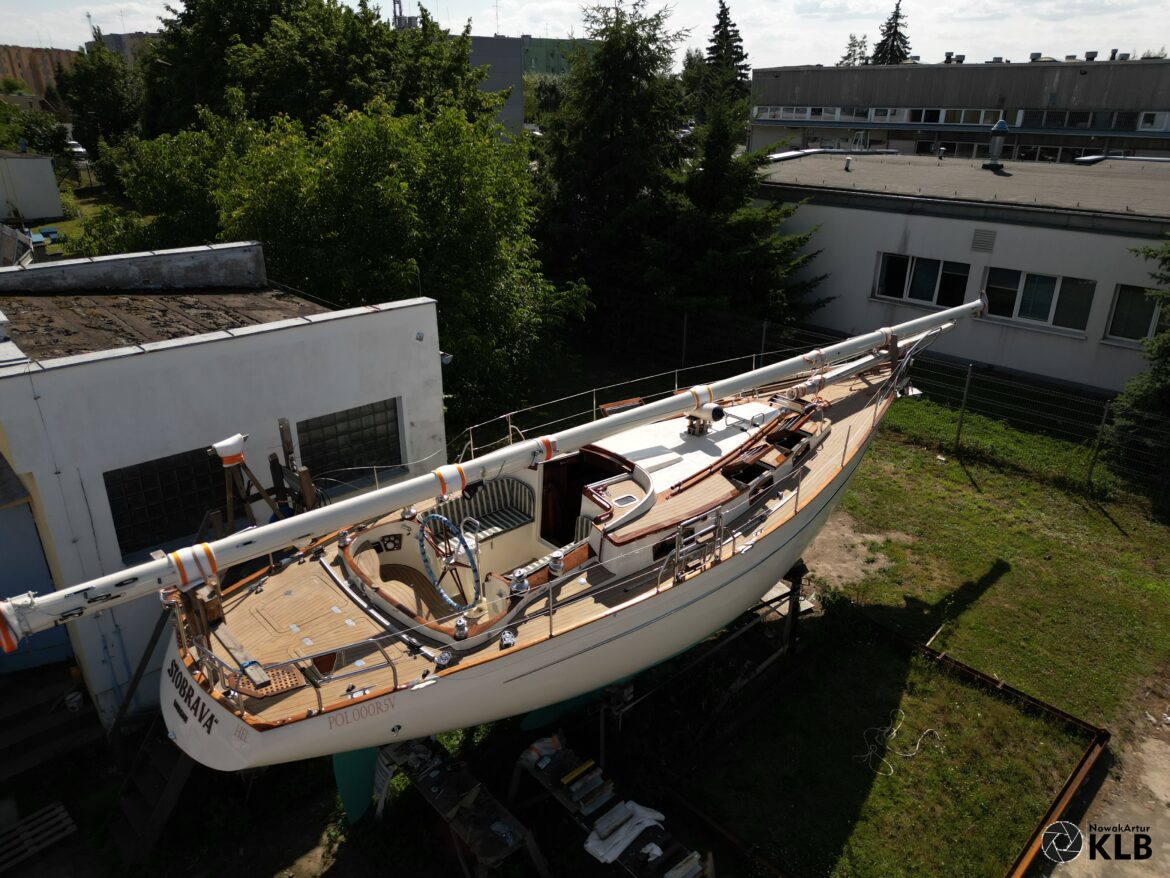 17 lat budował jacht. Efekt imponujący