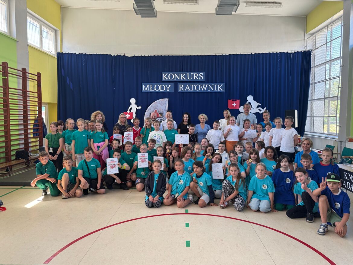 Konkurs „Młody Ratownik” w PSP nr 5 w Kluczborku